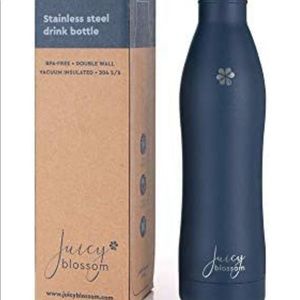 Juicy Blossom Stainless Steel Bottle - 17OZ (Night Blue) - Water bottle - Drinki